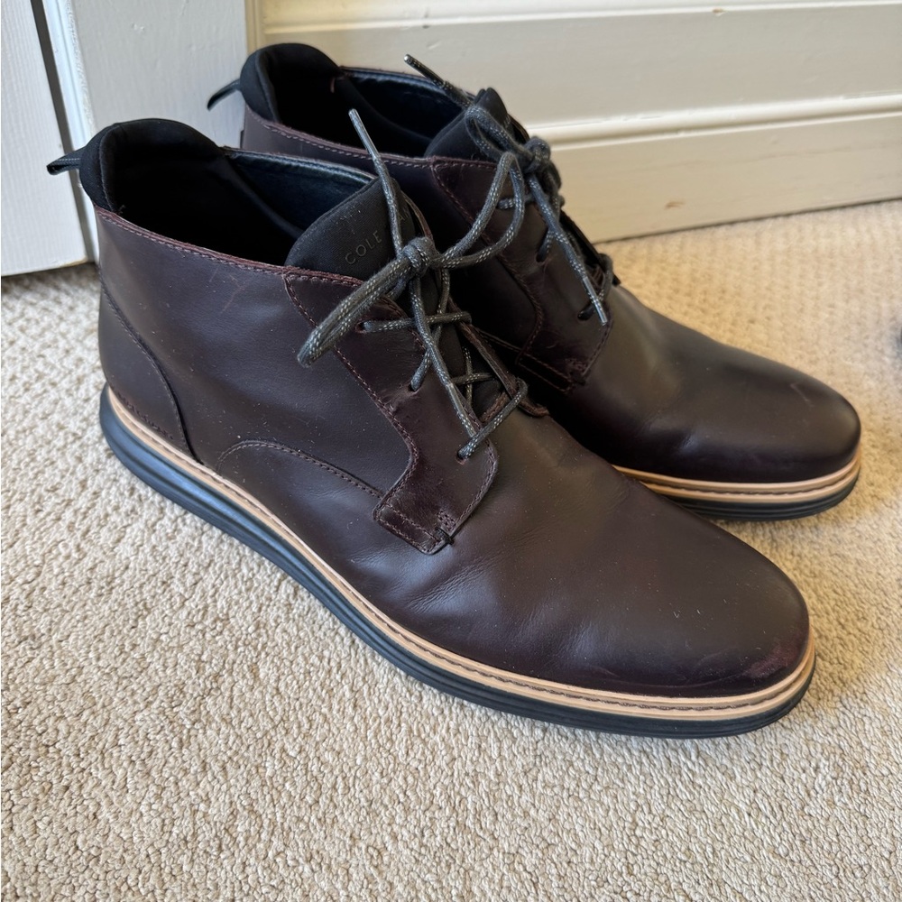 Cole Haan Brown Chukka Boots